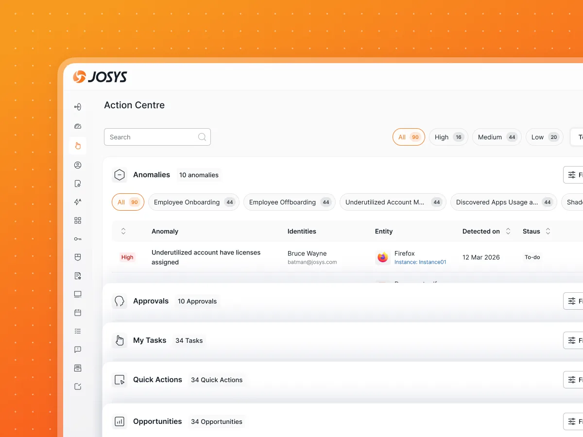 Action Center: One stop for every action that IT admin have to take